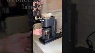 Coffee maker review! New favorite from Amazon. Coffee bar upgrade, kitchen accessory, home find.