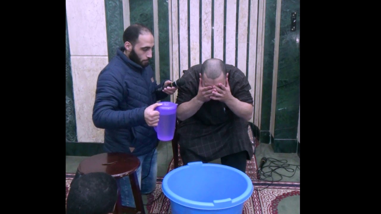 صفة وضوء النبي ﷺ للشيخ أحمد العزب