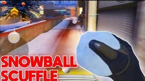 Snowball Scuffle, a new MP mode, gameplay. #codm #codmobile #meme