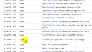 How to view audit of all activities in TeamCity screenshot 3