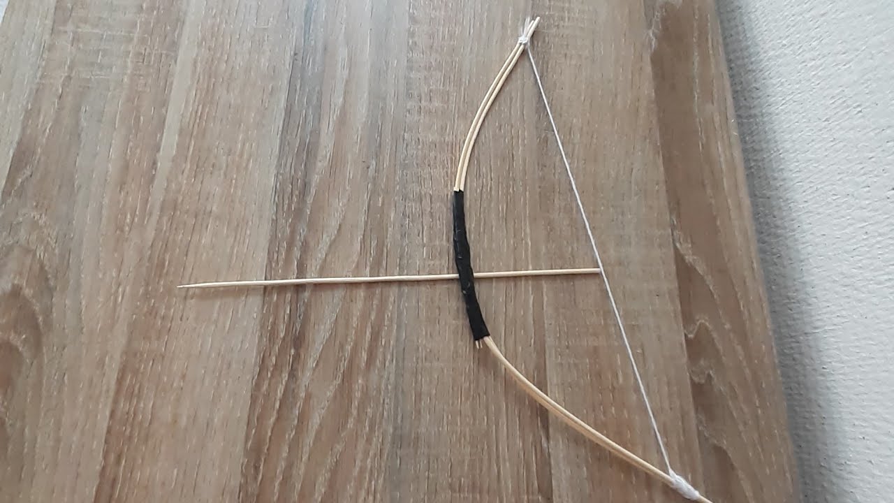 Comment Faire Un Arc A Fleche Maison