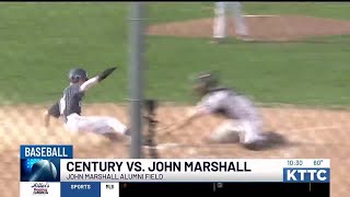 Century wins rivalry baseball game against John Marshall