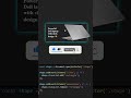 Circle to Rectangle Animation with CSS &amp; JS #shorts