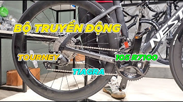 Hướng dẫn phân biệt các bộ truyền động Shimano cho xe đạp đua (Road Bike)
