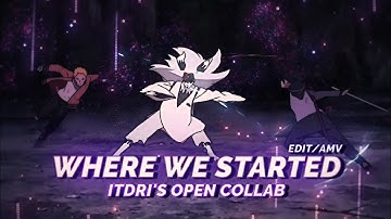 Where we started | ITDRI