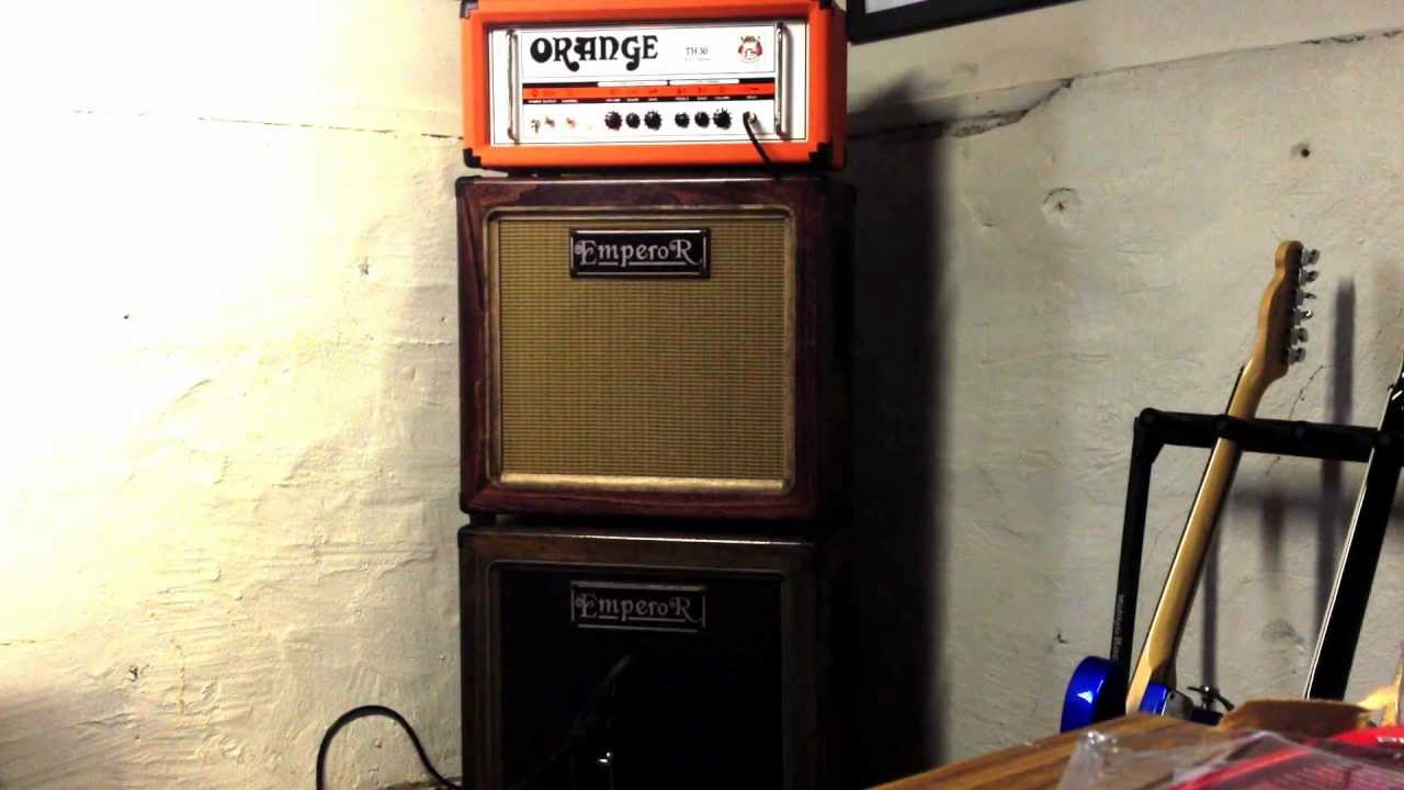 Orange TH30 with Emperor Cabs