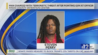 Bond set for man charged with pointing gun at Jackson police officer in patrol car