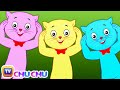 Head, Shoulders, Knees & Toes - Nursery Rhymes by Cutians™ - The Cute Kittens | ChuChu TV