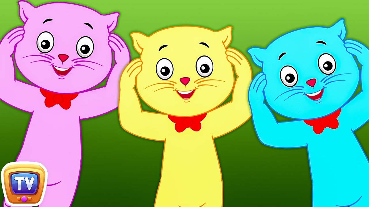 Head, Shoulders, Knees & Toes - Nursery Rhymes by Cutians 