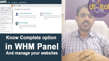 Tutorial on WHM | How to Create Nameserver, Complete WHM panel tutorial