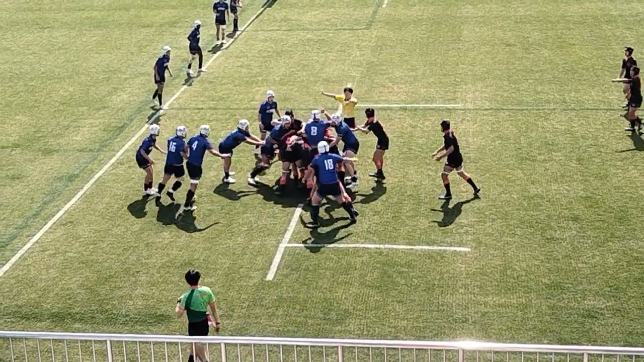 選抜高校ラグビー東海大会Bブロック西陵vs栄徳　同点両校優勝の瞬間！