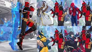 All Deadpool Fever Dream Animations - Marvel Tokon: Fighting Souls