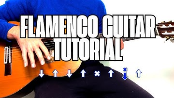 Flamenco step by step guitar tutorial