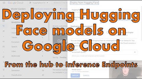 Deploy Hugging Face models on Google Cloud: from the hub to Inference Endpoints
