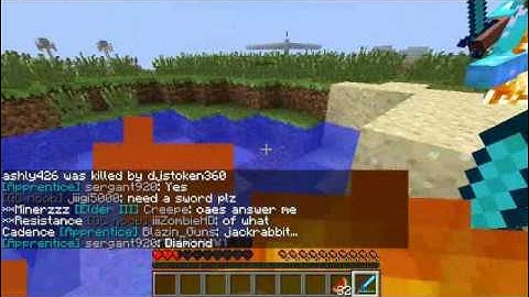 Minecraft Jackrabbit97 forcefieilding on Goldcraftmc