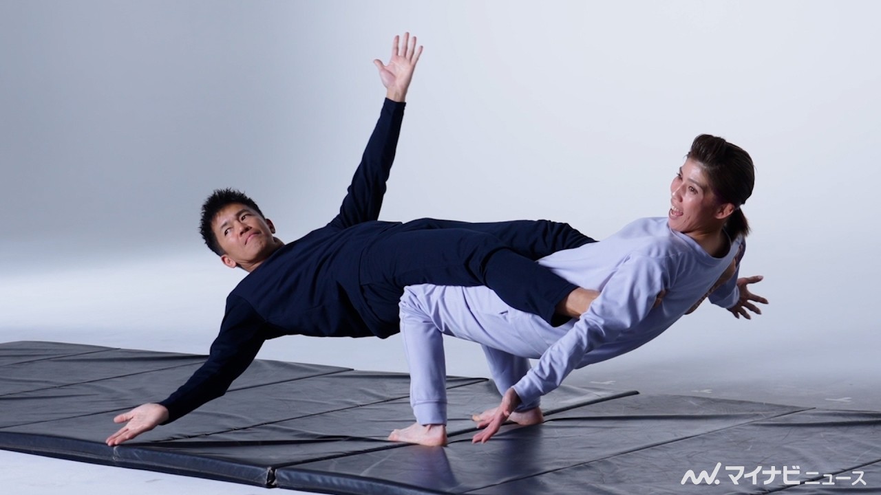 Yoshida Saori and Takei So are giving it their all! Their