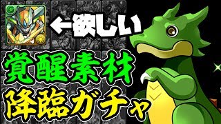 【あの企画もあるよ】貯めまくってた覚醒素材降臨ガチャを引きます。【パズドラ】