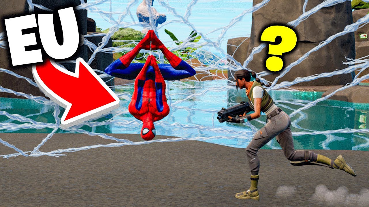 FINGI SER O NPC DO HOMEM ARANHA NA NOVA TEMPORADA!