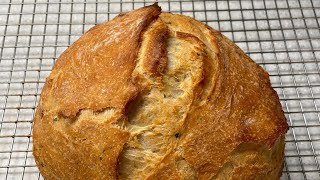 EASY DUTCH OVEN BREAD RECIPE