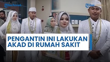 Viral Pasangan Pengantin Ini Lakukan Akad Nikah di Rumah Sakit, Alasannya Bikin Haru