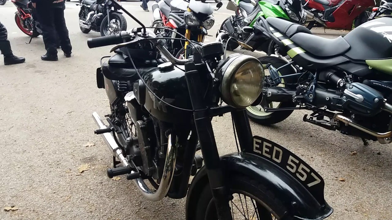 1947 Matchless G80 500cc @ Newland's corner cafe
