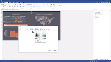 Interactive Dashboard: Creating Dashboard with Text Tooltips [Shot on v2019]