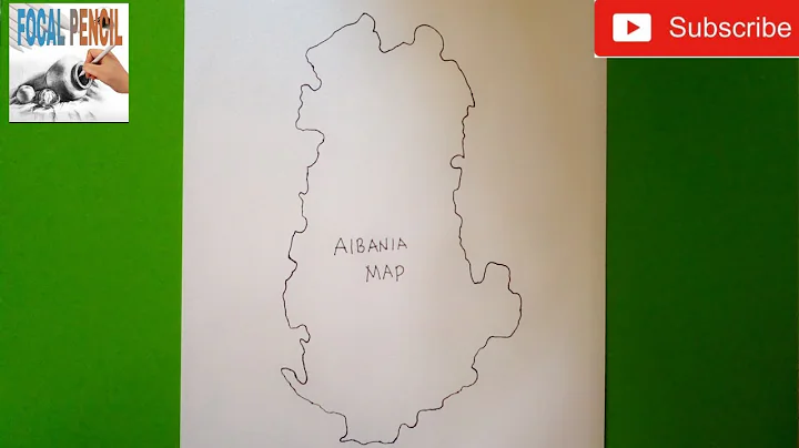 learn how to draw map of Albania