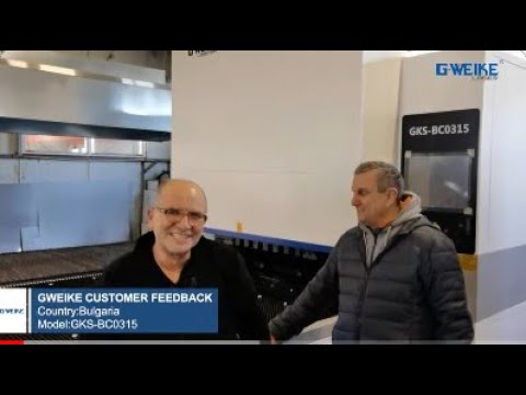 Case khách hàng GWEIKE GKS-BC0315 Bending Machine tại Bulgaria - video khách hàng GWEIKE