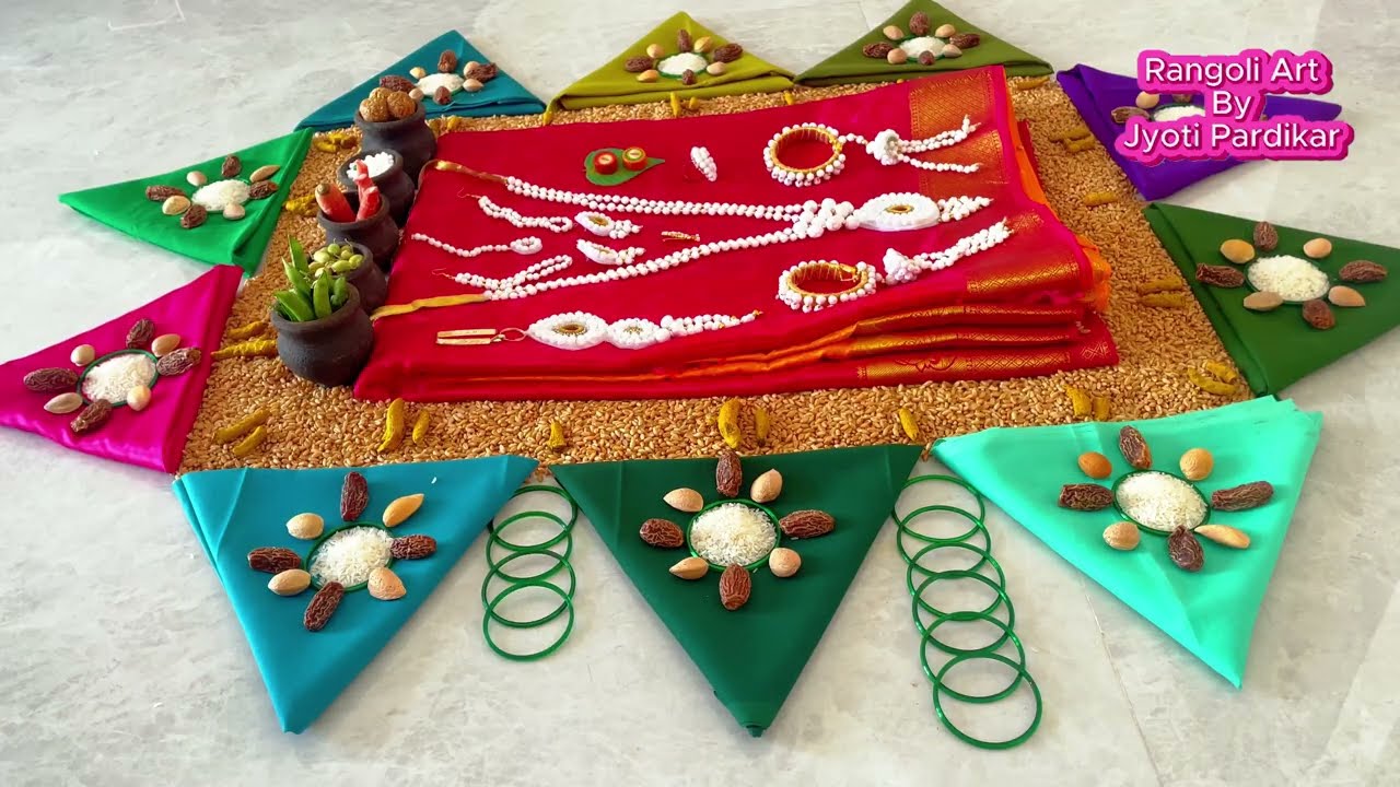 हळदी कुंकू decoration 