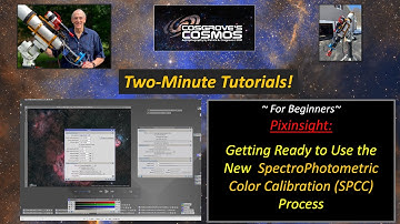 2-Minute Tutorial:   Setting Up the New SpectroPhotometric Color Calibration (SPCC) Tool