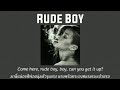 Thaisub rude boy  rihanna 