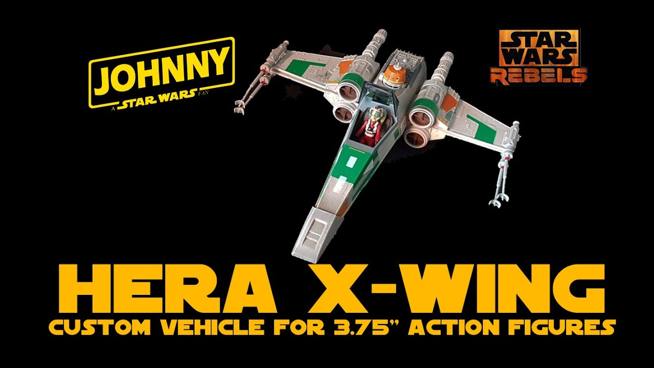 Star Wars Rebels - A-Wing Avec Figurine Hera Syndulla - Hasbro 2016 - Échelle 1:18