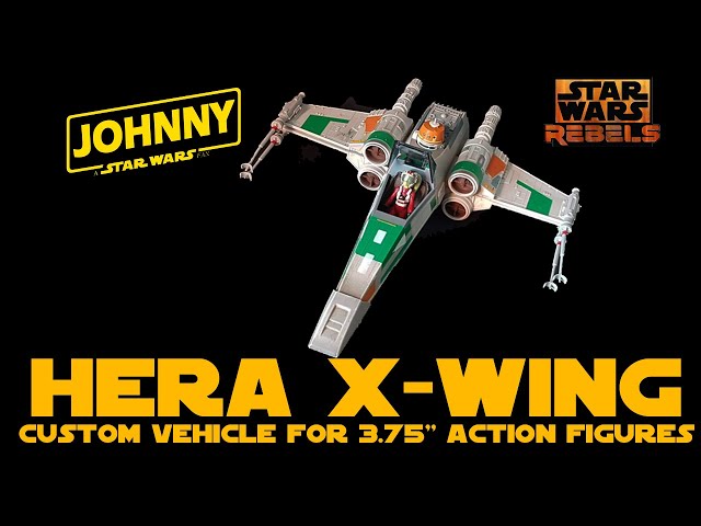 Star Wars Rebels - A-Wing Avec Hera Syndulla - Hasbro 2016 (1/18)