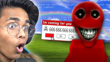 This horror game hacked my computer..