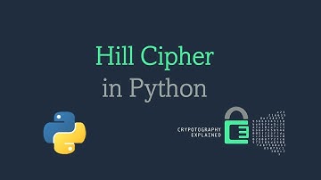 Hill Cipher Python