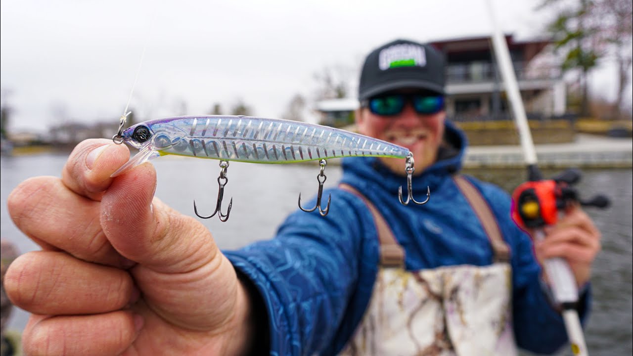 Early Spring Jerkbait Bass Fishing - Googan Squad Scout JerkBait 2022