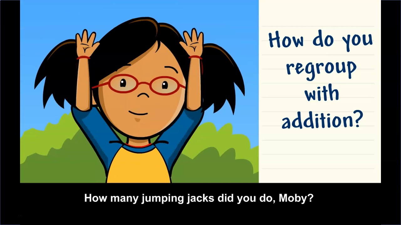 Addition with regrouping - YouTube