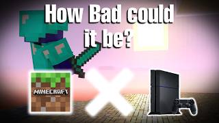 Is Minecraft Bedrock for PS4 really that bad?