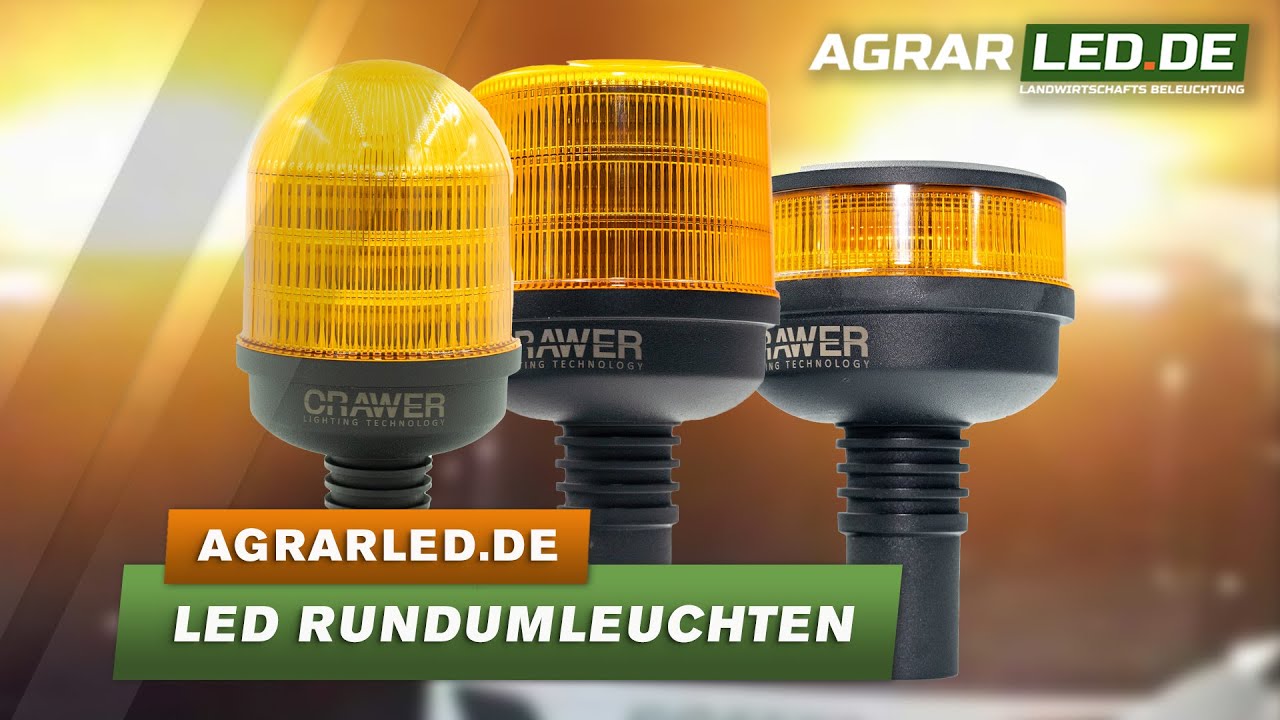 LED Trekker Rundumleuchte mit einer Schraube