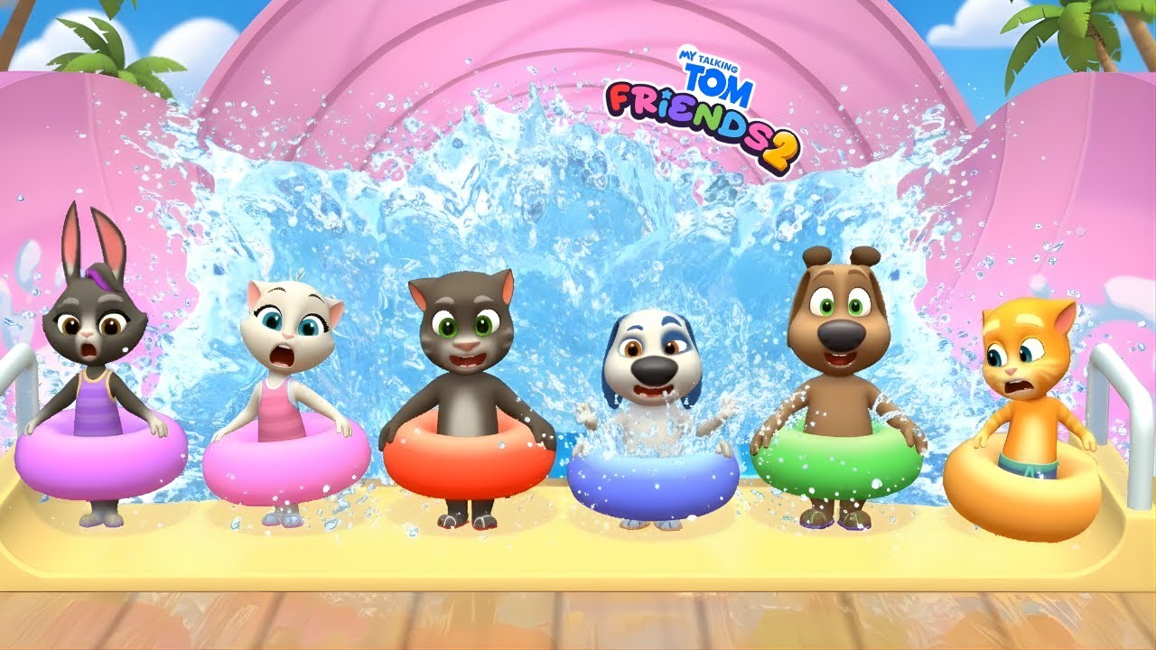 Ginger Pool Party 😱  | My Talking Tom Friends 2 Gameplay 2026