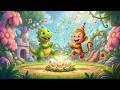 Baby Dino Counts Eggs 🥚 Counting Numbers Song for Kids & Toddlers | Popular 3D Baby Songs Cartoon