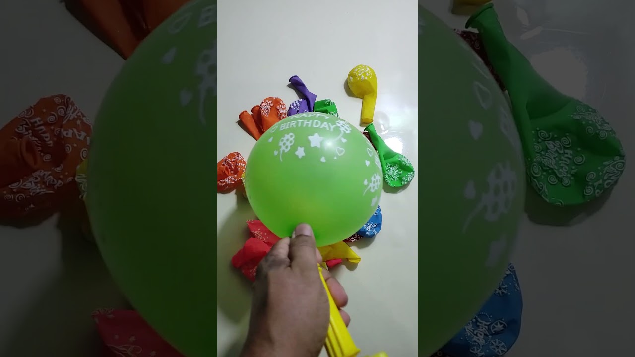 "Unboxing 100,000 Colourful Mini Balloons | Extreme satisfying ASMR Sounds" 
