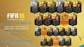 Fifa 16 Totw 10 Ft Motm Ibrahimovic, If Robben, If Lewandowski & More