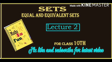Difference between Equal & Equivalent Sets,  |Math Is Fun