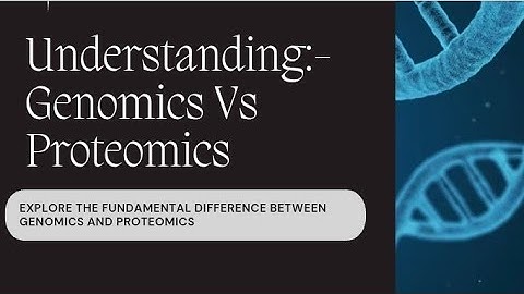 Genomics vs Proteomics #proteomics #genomics #bioinformatics #dna #biology  #genetics