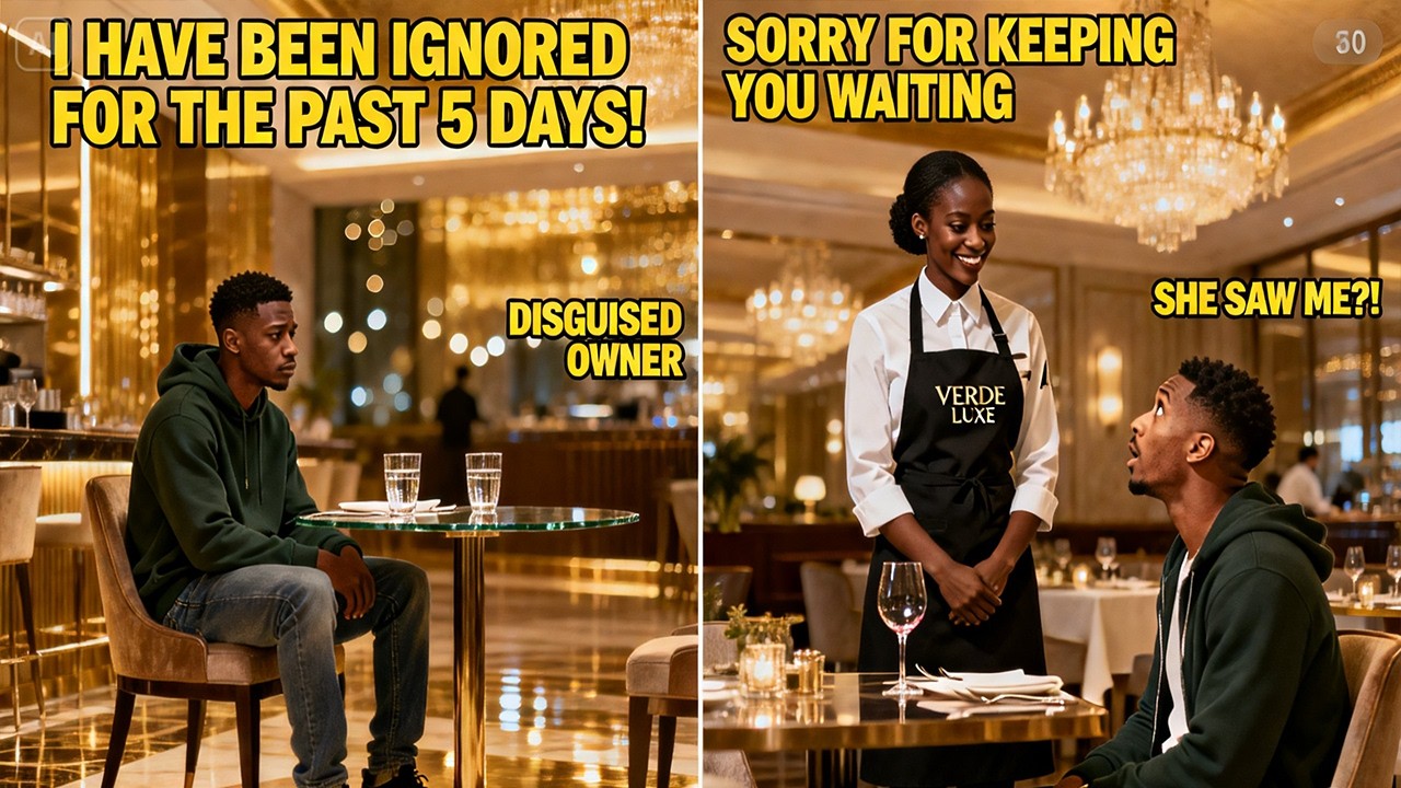 MILLIONAIRE DISGUISED HIMSELF — FIVE WORDS FROM HER FROZE HIM