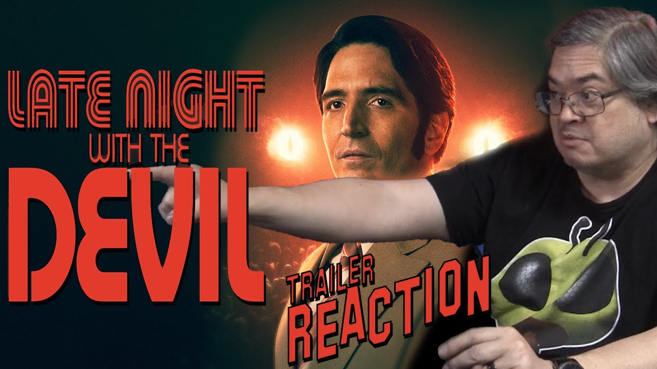 Late Night with the Devil Trailer Reaction - YouTube