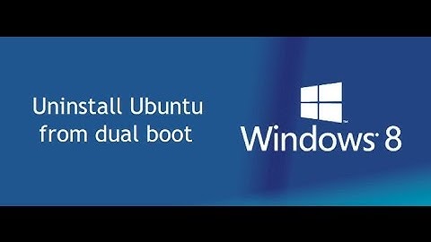 How To Remove Ubuntu 14.04 Lts From Dualboot With  Windows 7/8/10