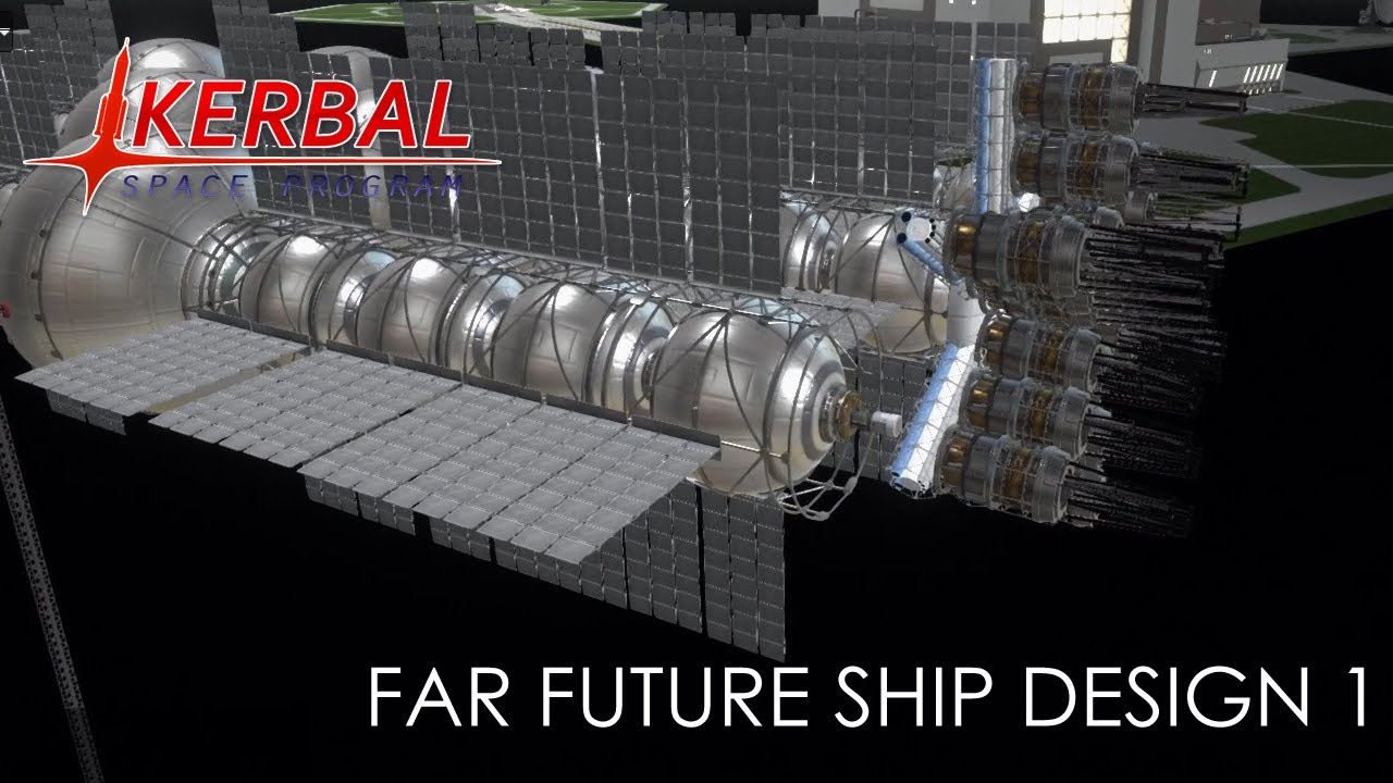 Far Future Ship Design - Antimatter-Initiated Microfusion Ship