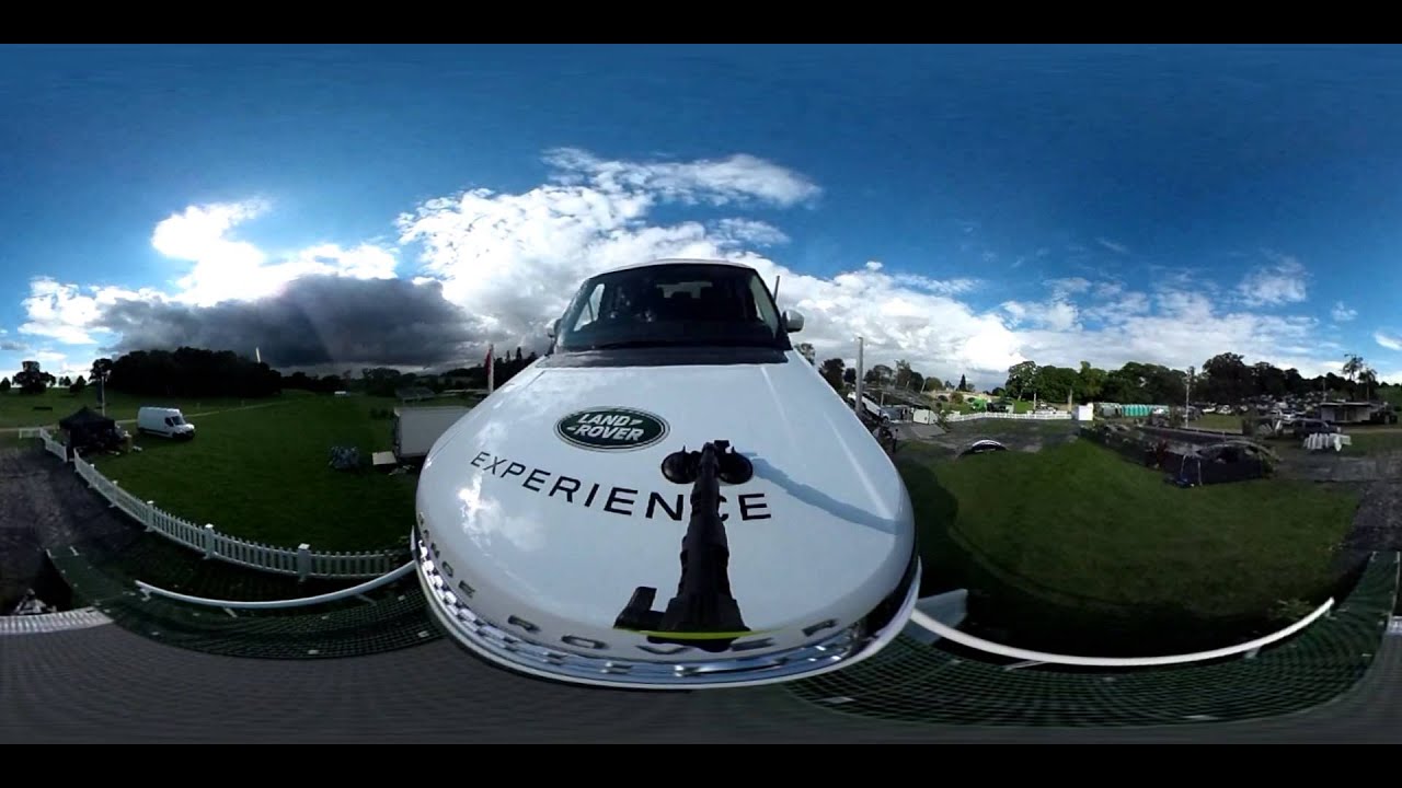 Theta 360 Video - Land Rover Experience - YouTube